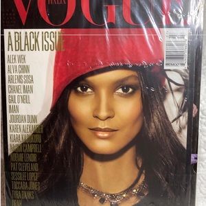 Black Super Model Edition: Vogue Italia July 2008: Liya Kebede Cover (sealed)